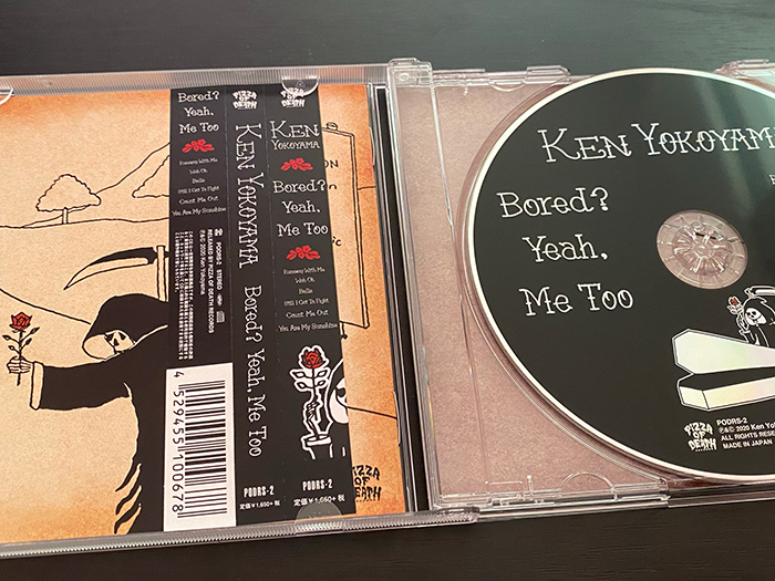 Ken Yokoyama「Bored ? Yeah, Me Too」の収録曲