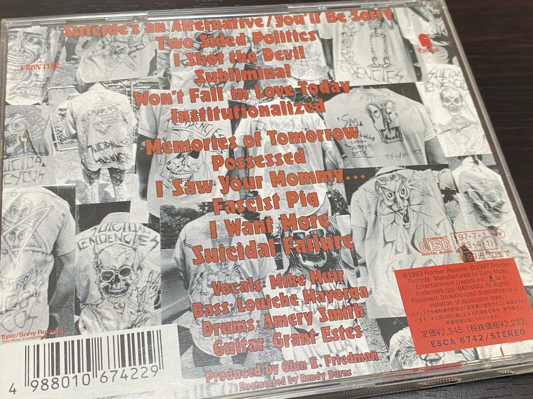 Suicidal Tendencies「Suicidal Tendencies」とは