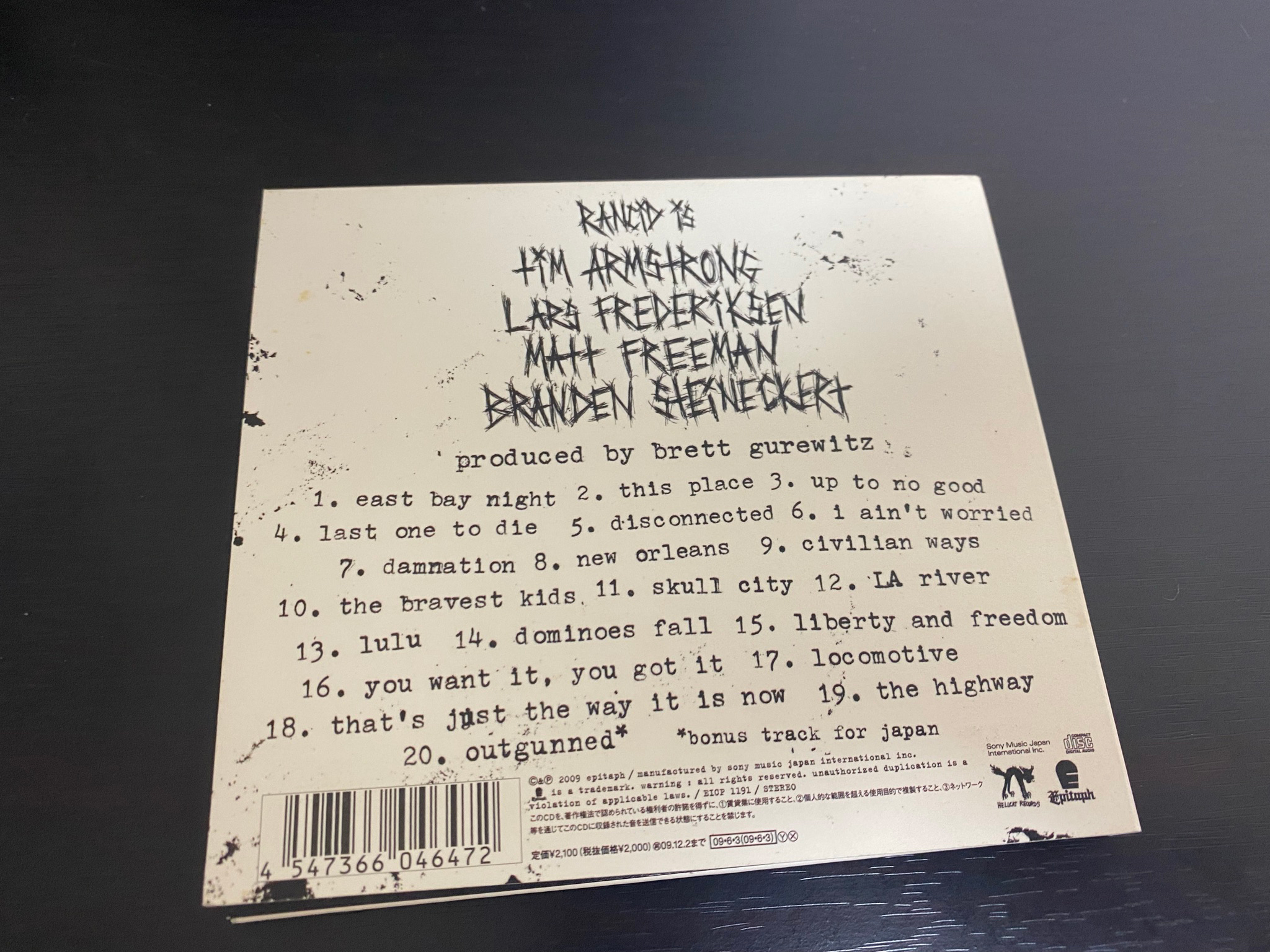 RANCID「Let The Dominoes Fall」（ランシド レット・ザ・ドミノズ・フォール）とは