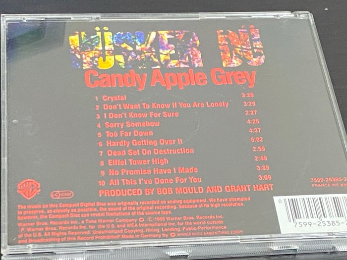  Hüsker Dü「Candy Apple Grey」（ハスカー・ドゥ　キャンディ・アップル・グレイ）とは