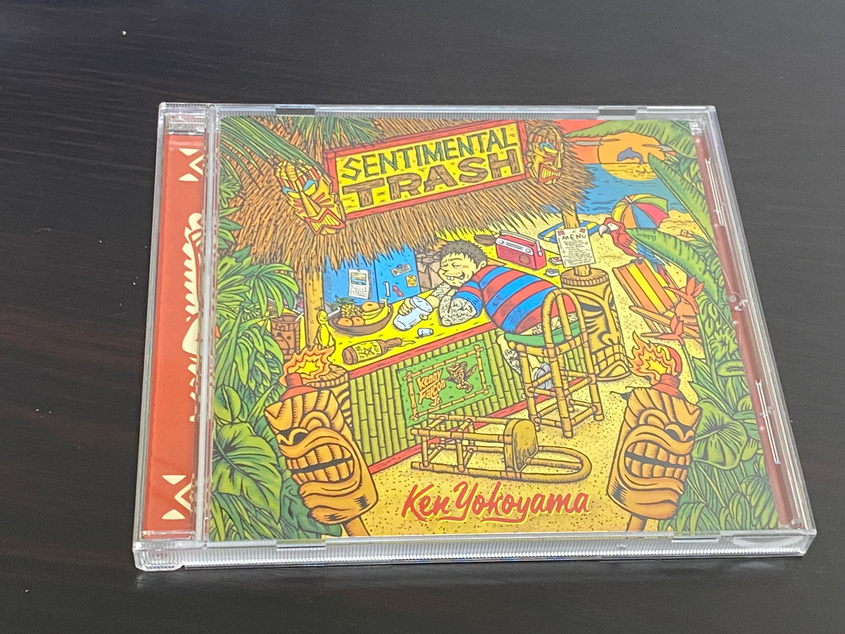 Ken Yokoyama「Sentimental Trash」のジャケット