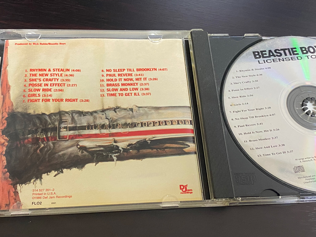 Beastie Boys「Licensed to Ill」の収録曲