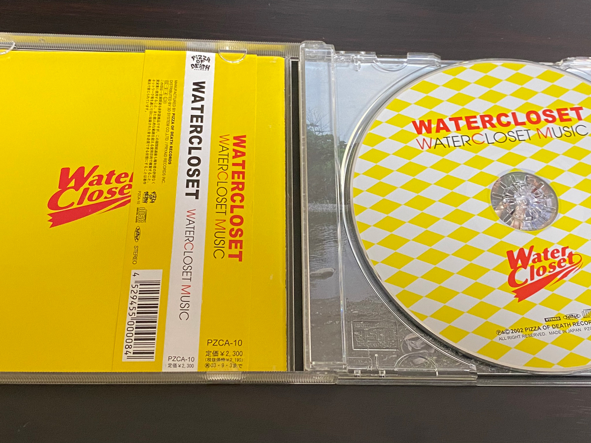 WATER CLOSET「WATER CLOSET MUSIC」の収録曲