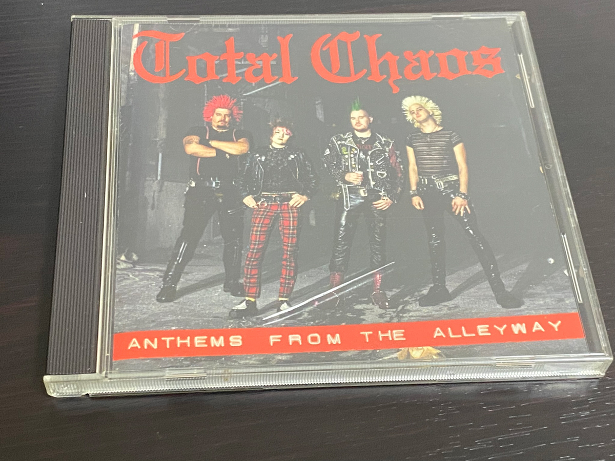 TOTAL CHAOS「ANTHEMS FROM THE ALLEYWAY」のジャケット