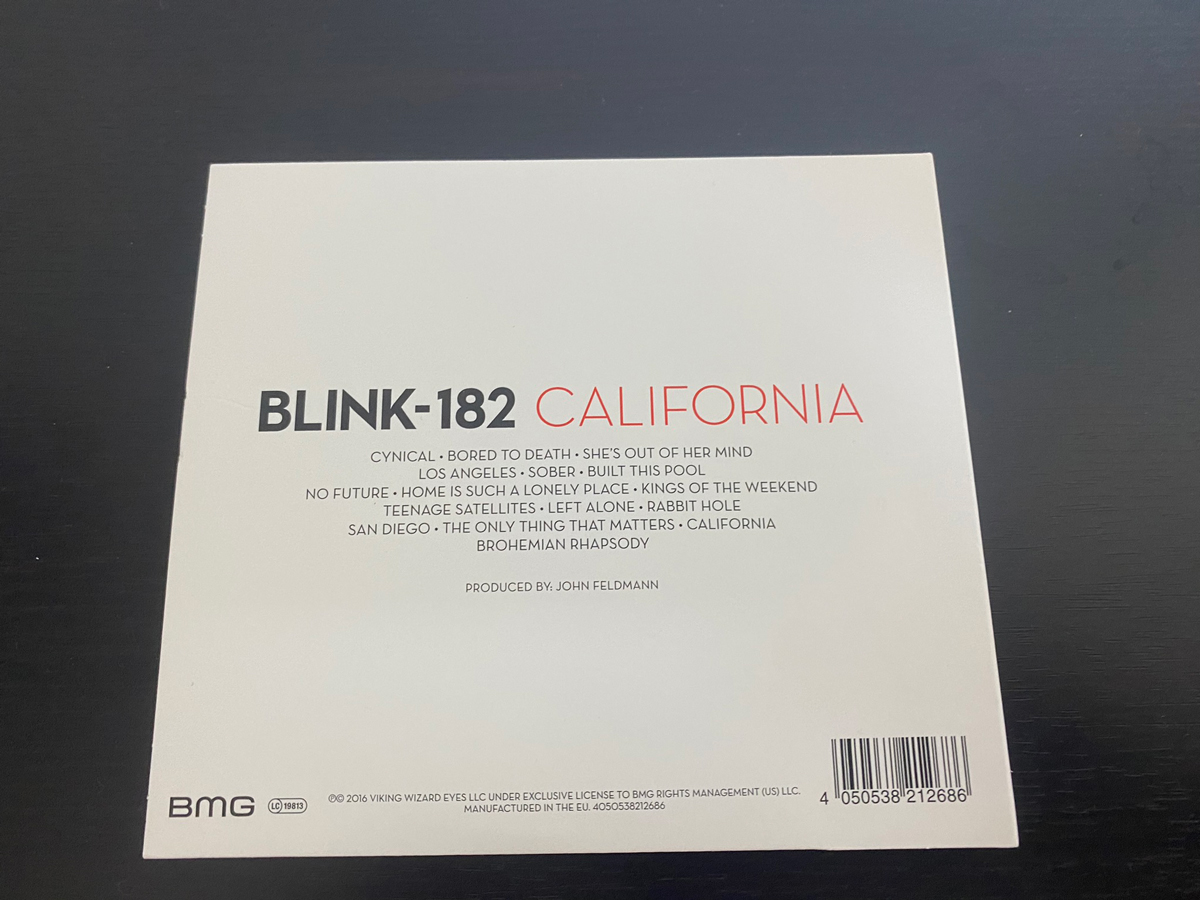 blink-182「California」とは