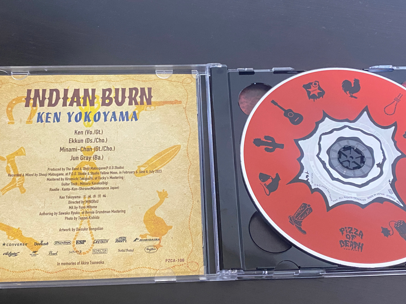 Ken Yokoyama「Indian Burn」の収録曲