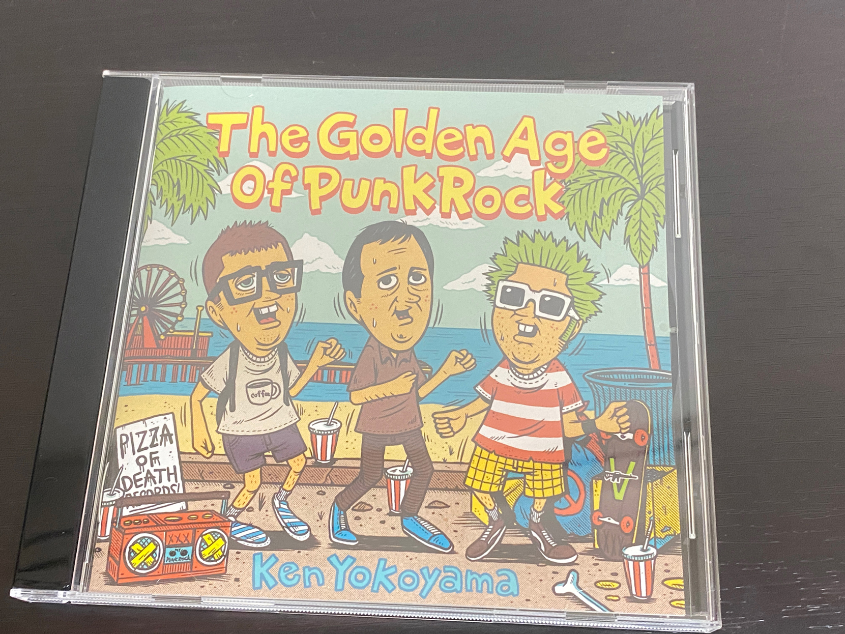 Ken Yokoyama 「The Golden Age Of Punk Rock」のジャケット