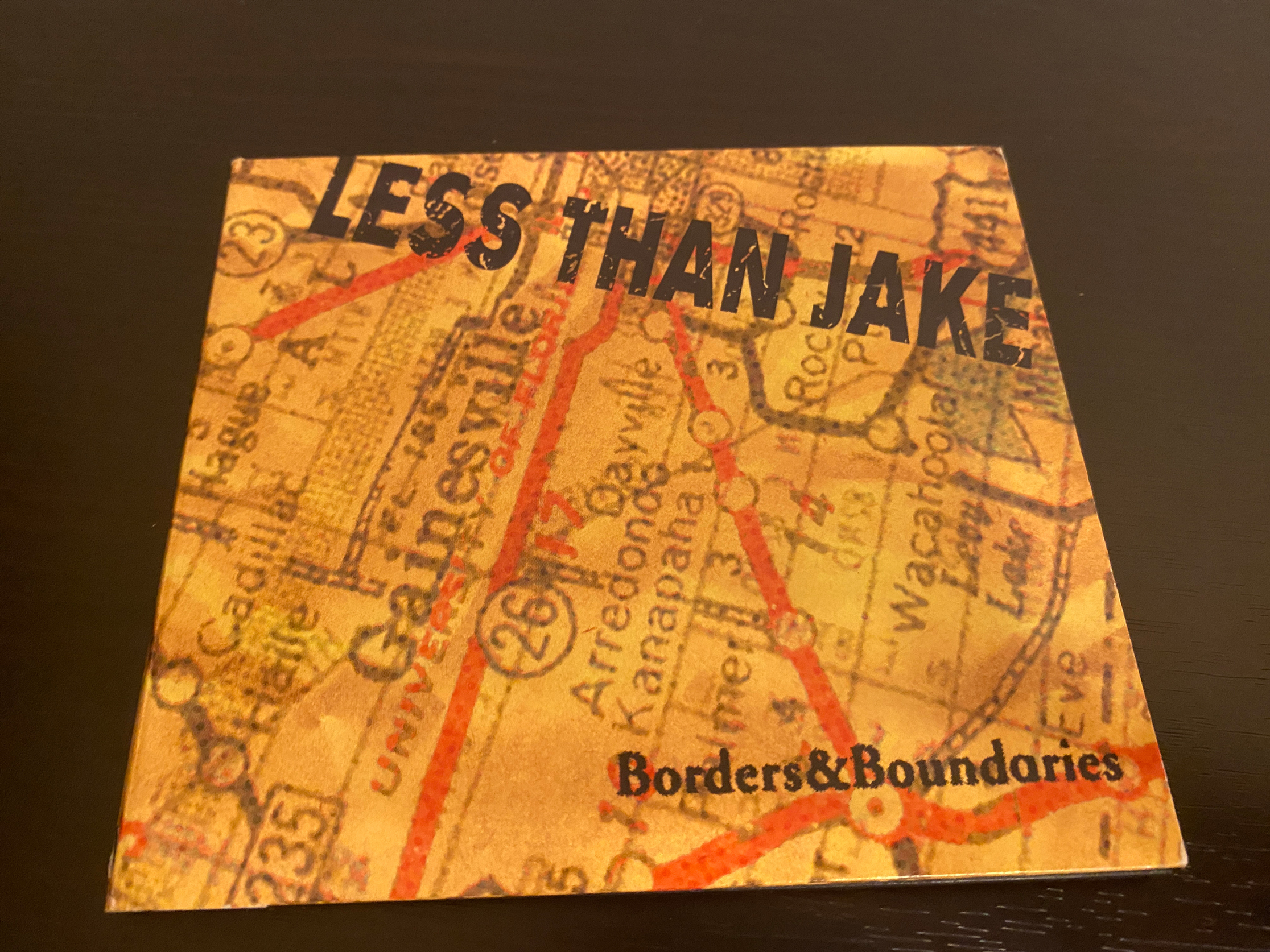 Less Than Jake「Borders & Boundaries」のジャケット