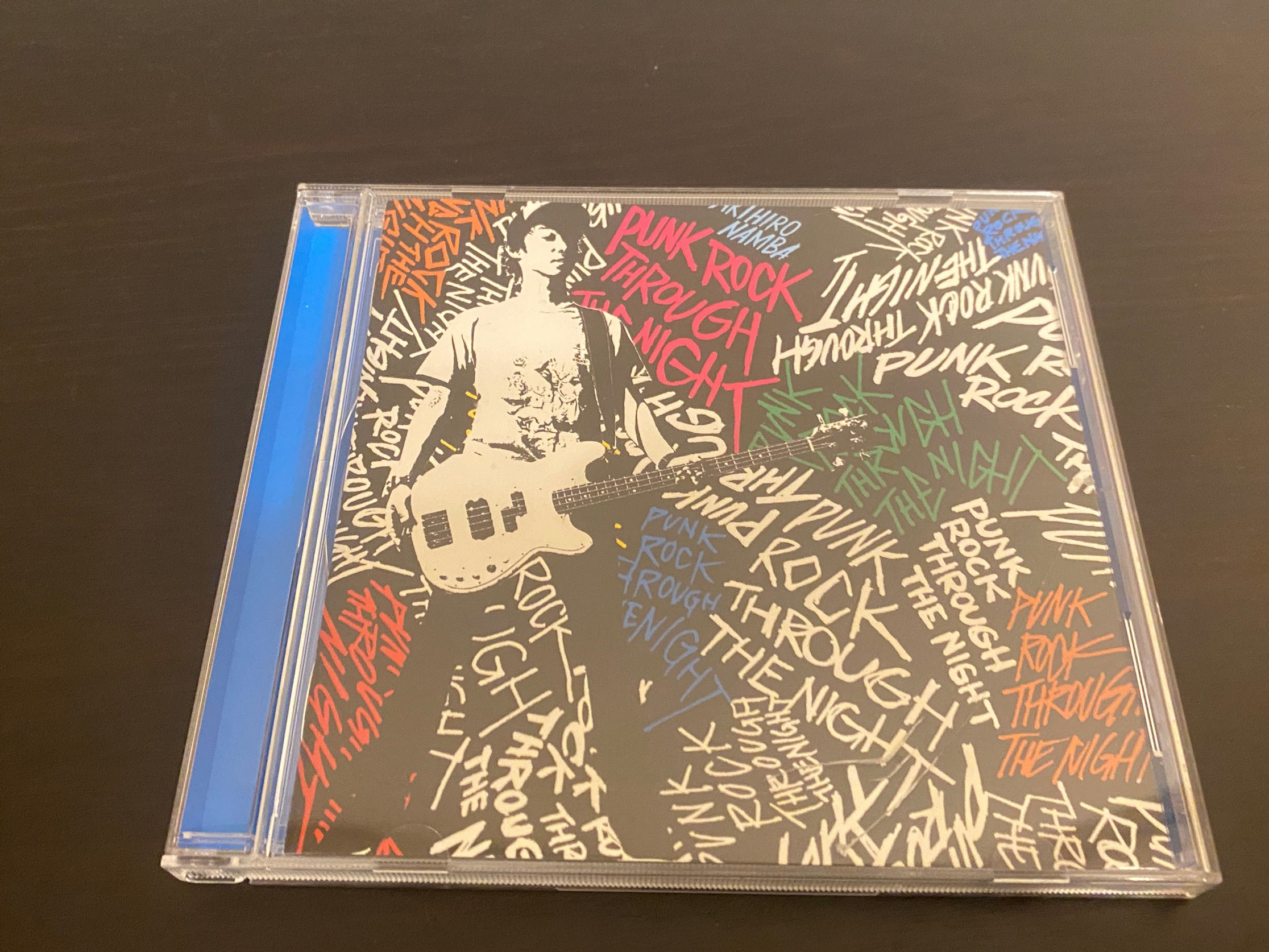 難波章浩「PUNK ROCK THROUGH THE NIGHT」のジャケット