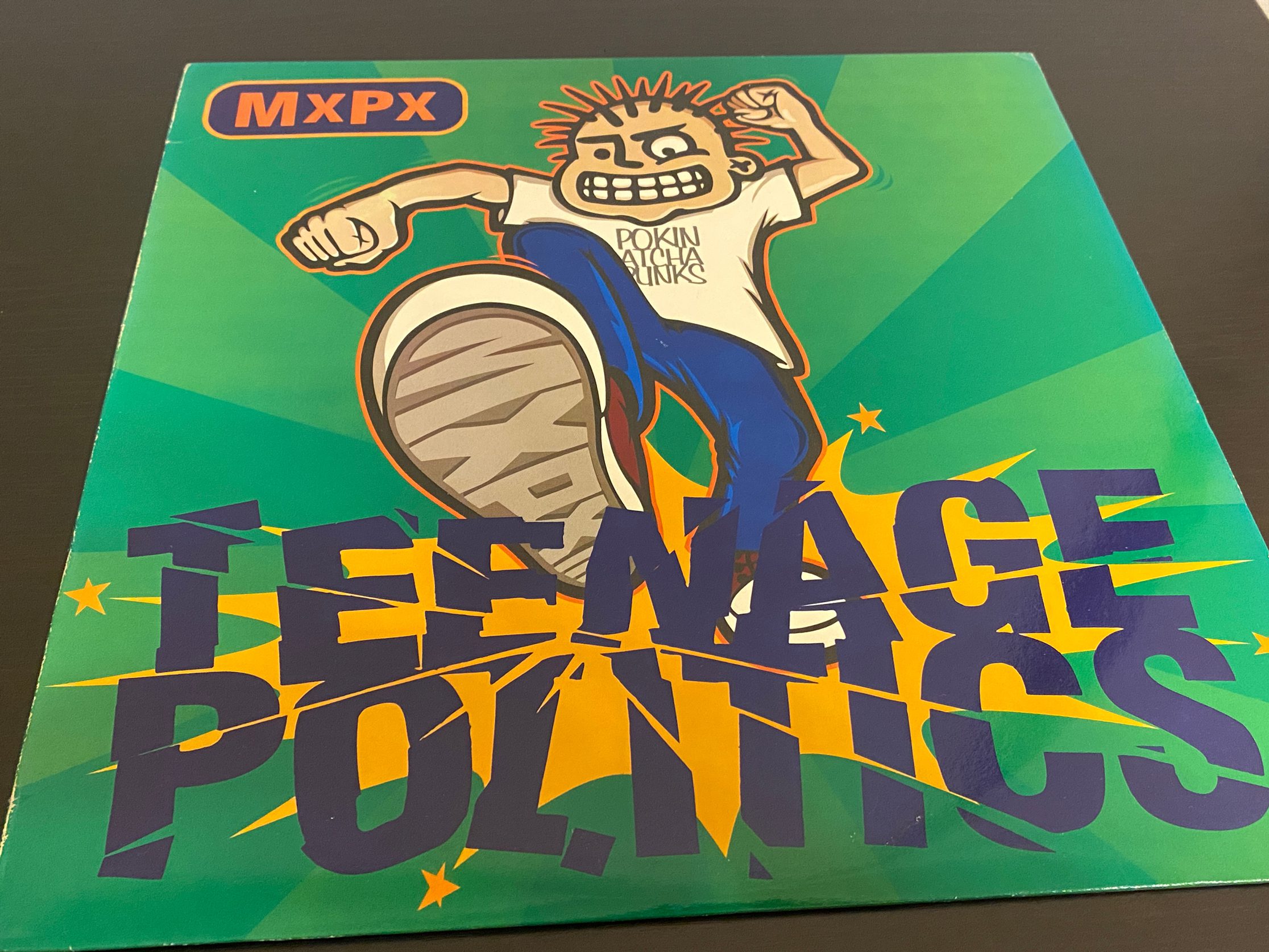 MxPx「Teenage Politics」のジャケット