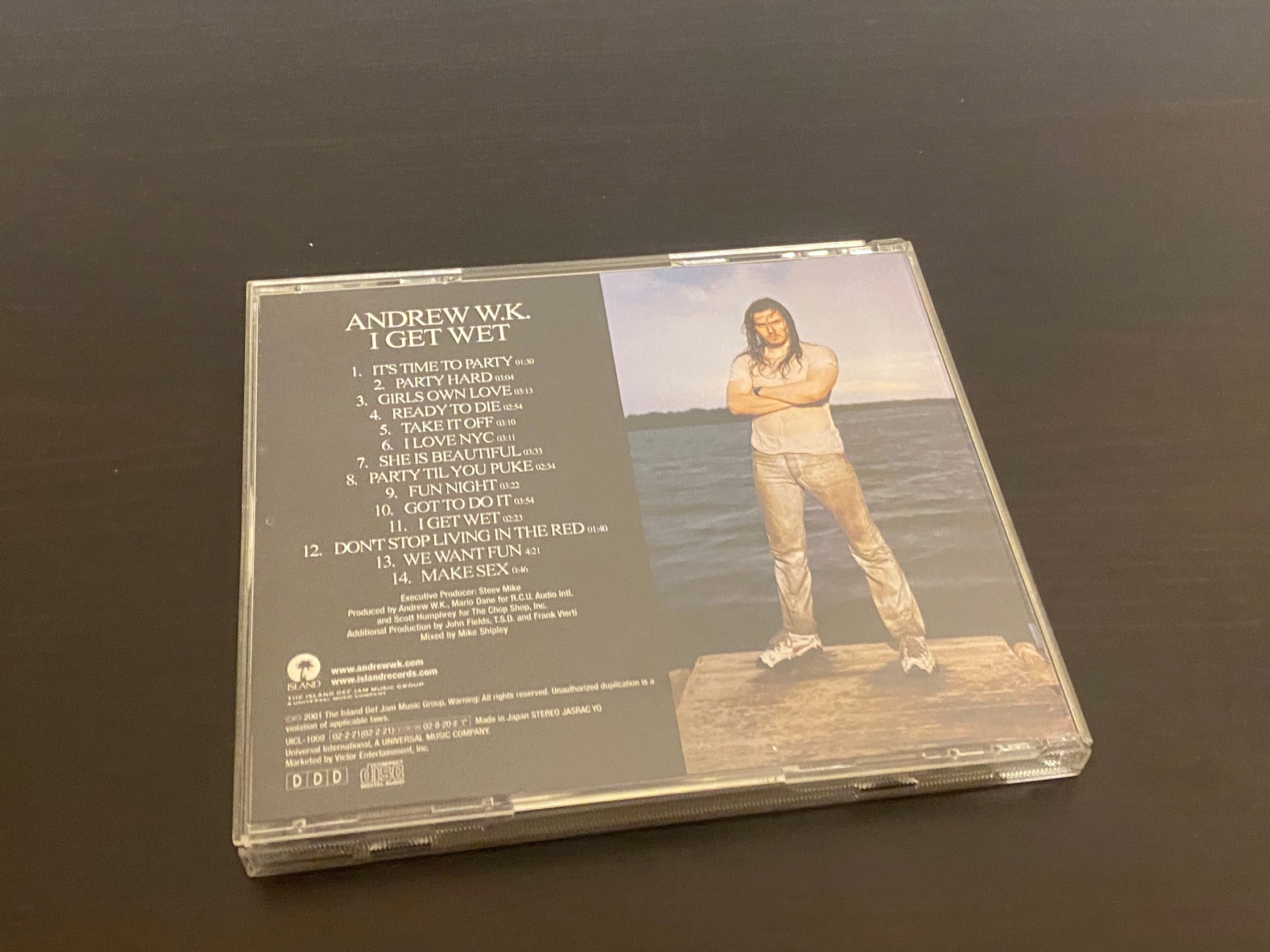 Andrew W.K. 「I Get Wet」とは