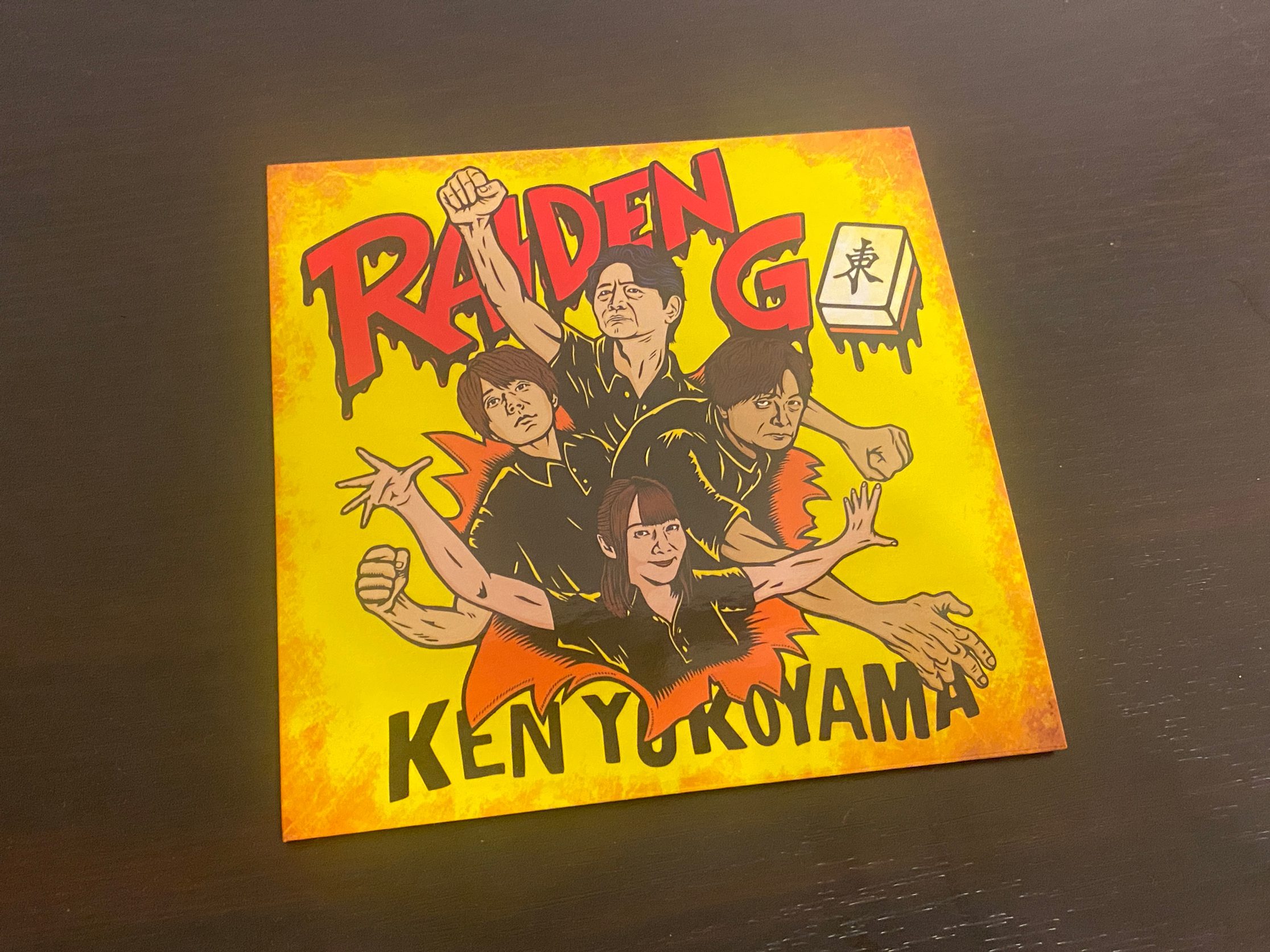 Ken Yokoyama「RAIDEN GO」のジャケット