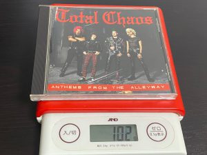 TOTAL CHAOS「ANTHEMS FROM THE ALLEYWAY」（トータル・カオス アンセムス・フロム・ジ・アレーウェイ）
