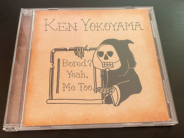 Ken Yokoyama「Bored ? Yeah, Me Too」のジャケット