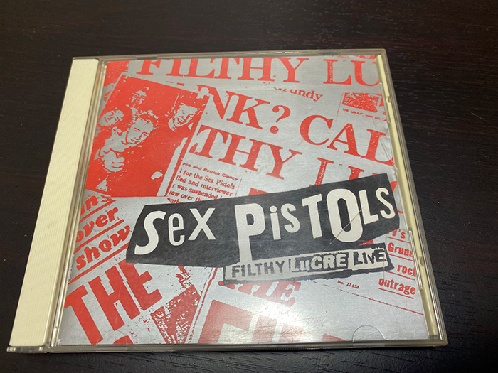 Sex Pistols「Filthy Lucre Live（勝手に来やがれ）」のジャケット