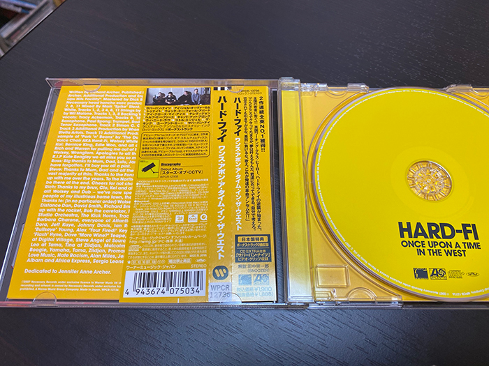 HARD-Fi「Once Upon a Time in the West」の収録曲