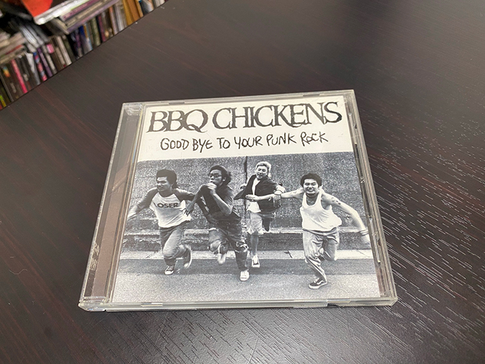 BBQ CHICKENS「GOOD BYE TO YOUR PUNK ROCK」のジャケット