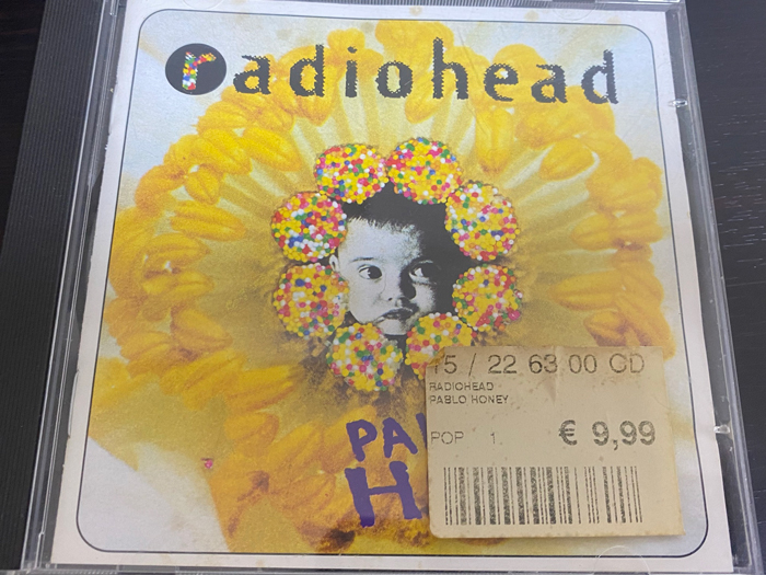 Radiohead「Pablo Honey」のジャケット