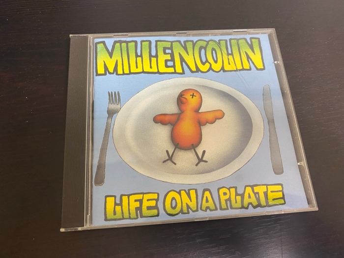 Millencolin「Life on a Plate」（ミレンコリン　ライフ・オン・ア・プレート）のジャケット
