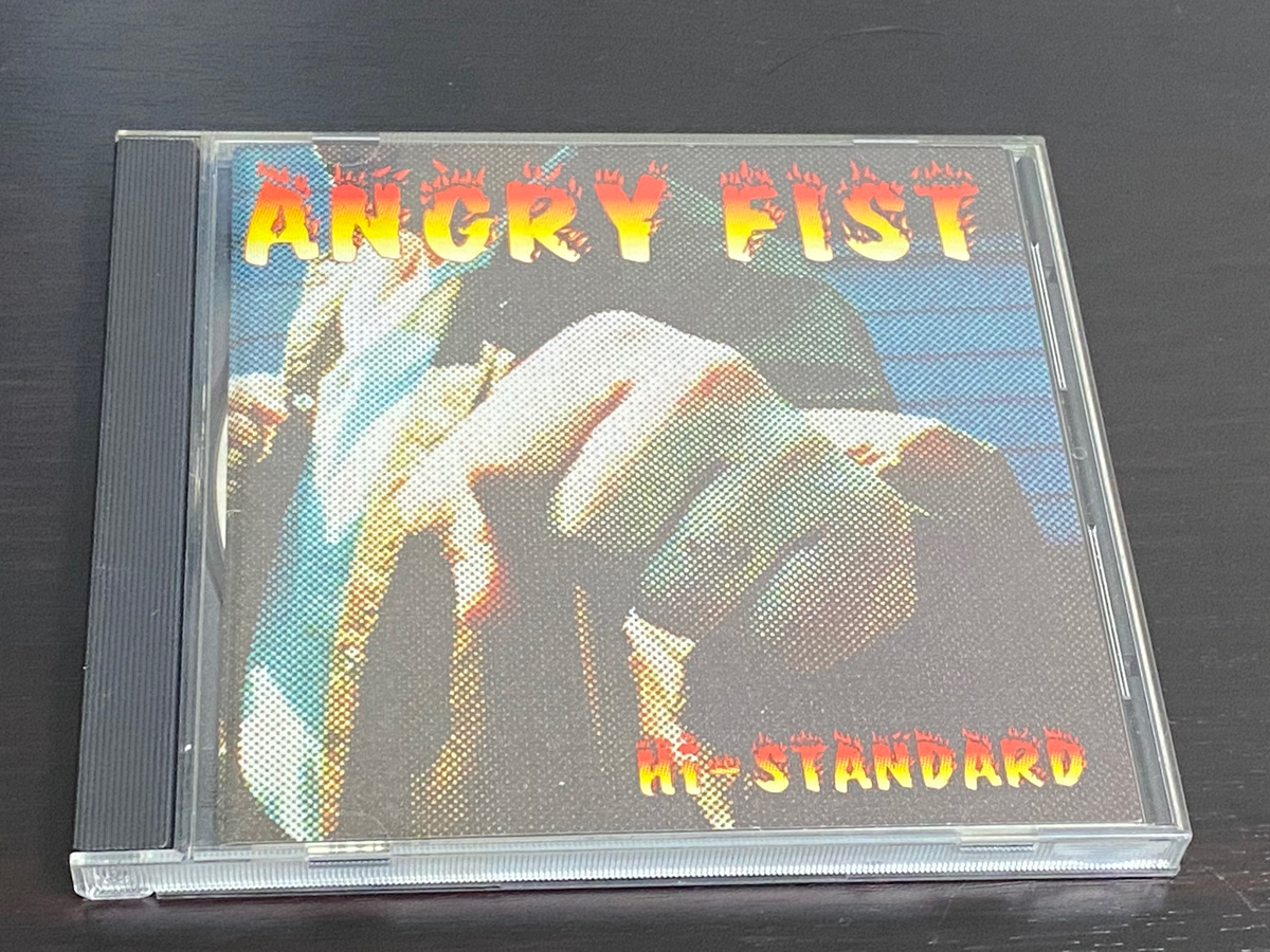 Hi-STANDARD「ANGRY FIST」のジャケット