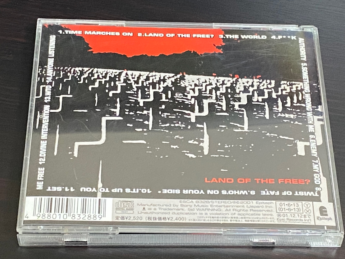 Pennywise「Land of the Free?」とは