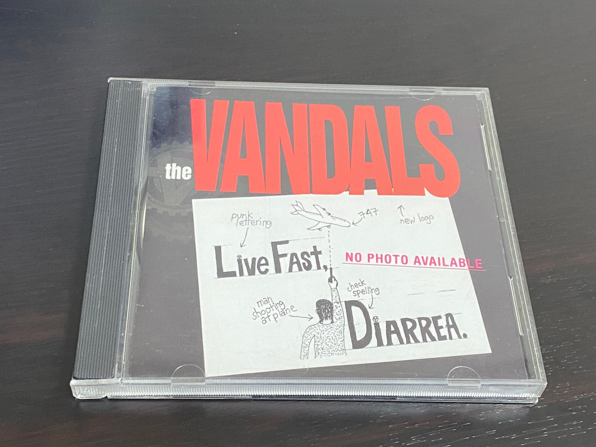 The Vandals「Live Fast, Diarrhea」のジャケット