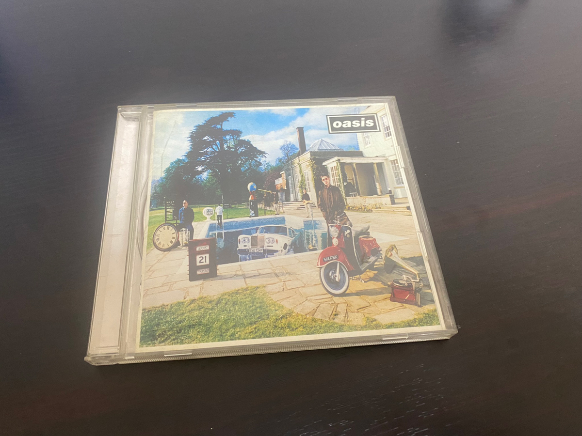 oasis「Be Here Now」のジャケット